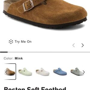 Birkenstock Kids Boston Soft Footbed Slippers - Mink